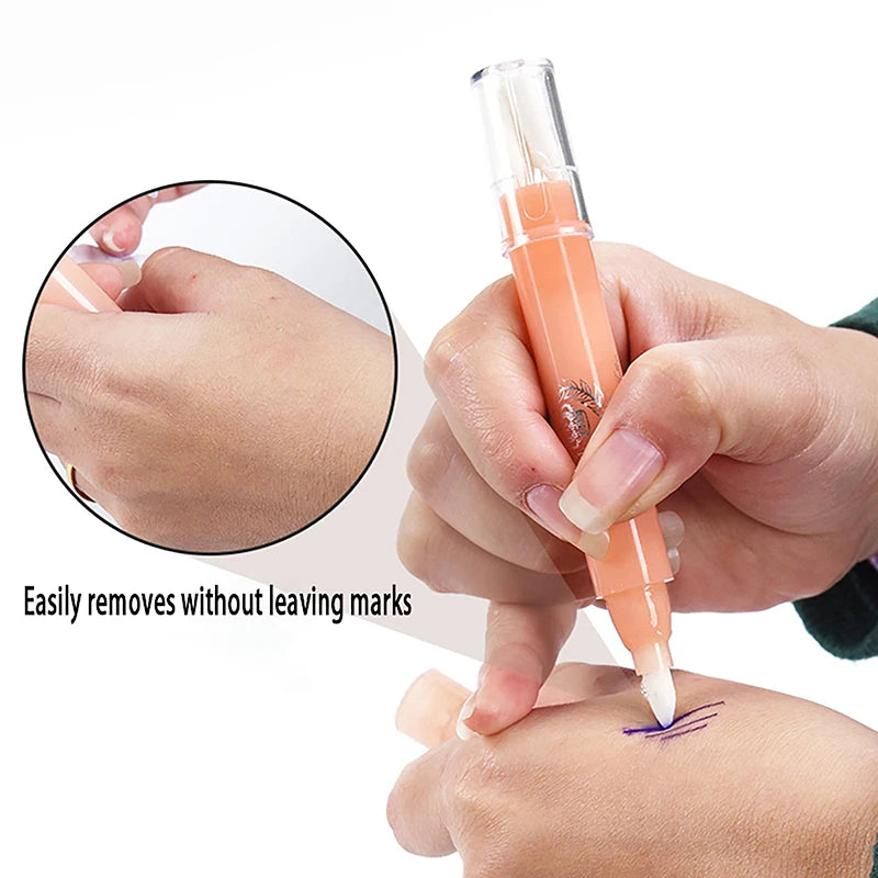 Tattoo Skin Marker Pen & Magic Eraser | Eyebrow Mapping Tool