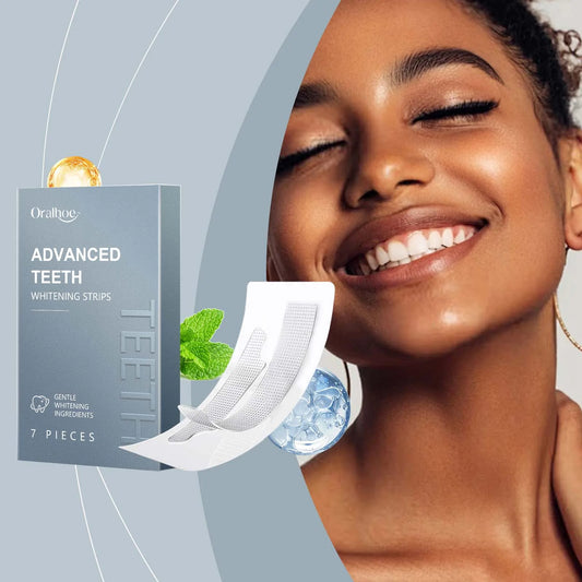 Oralhoe Teeth Whitening Strips | Enamel-Safe, Fresh Breath Teeth Whitening Strips Peaceful Pleasures Health and Wellness