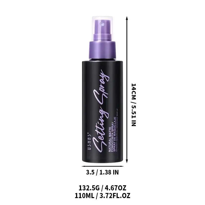 USHAS 110ml Makeup Setting Spray – Oil Control & Matte Finish