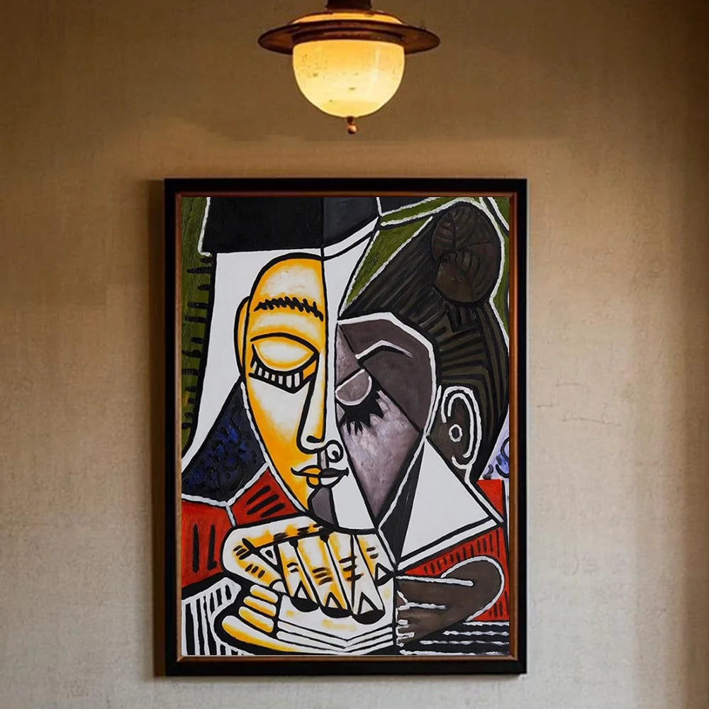 Picasso Abstract Art Wall Poster – Waterproof PVC Home Décor