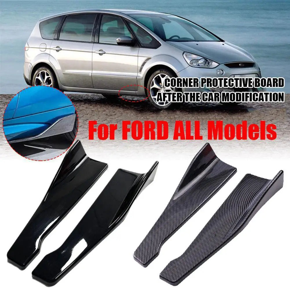48cm Car Bumper Lip Splitter Side Skirt Winglets – 2pc Set