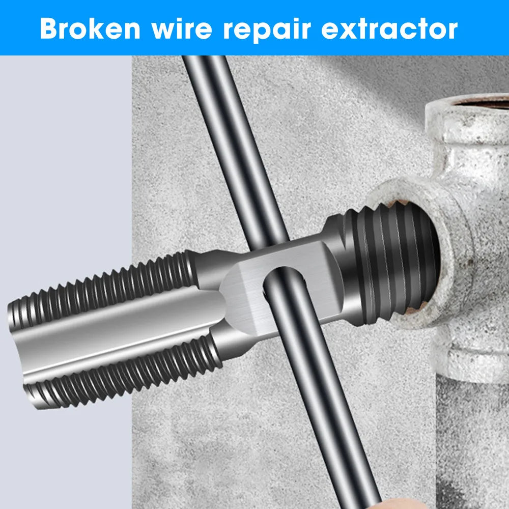 2-in-1 Screw Extractor & Thread Repair Kit | Broken Bolt Remover Peaceful Pleasures Health and Wellness