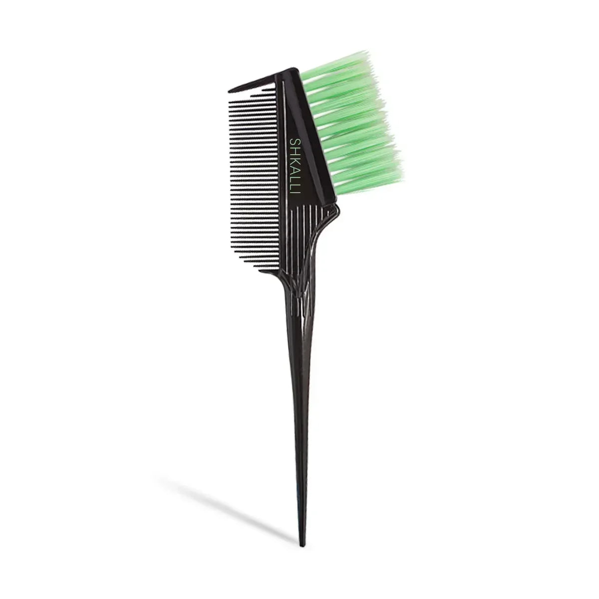 Hair Dye Brush Stylish Soft Bristles Professional Salon Hair Dye Tool Hair Coloring Brush DIY Salon Barber Brush Accessories 1Pc Peaceful Pleasures Health and Wellness Green 19.3cm