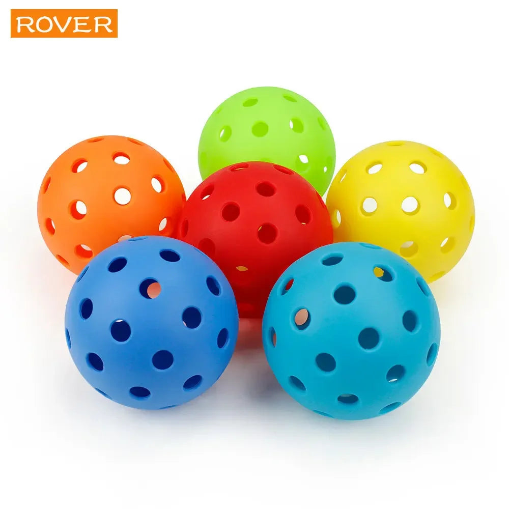 Pickleball 72MM Durable 26 Holes Outdoor 3/6/10Pcs Pickleballs Outdoor for Competition pickleball Packs of Pickleballs Peaceful Pleasures Health and Wellness