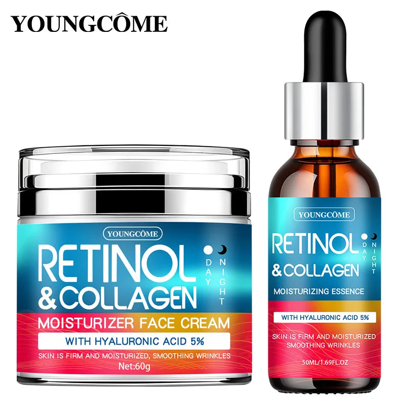 50ml Retinol Face Cream Moisturizing Firming Brightening Skincare Collagen Hyaluronic Acid Creams Facial Skin Care Products Peaceful Pleasures Health and Wellness