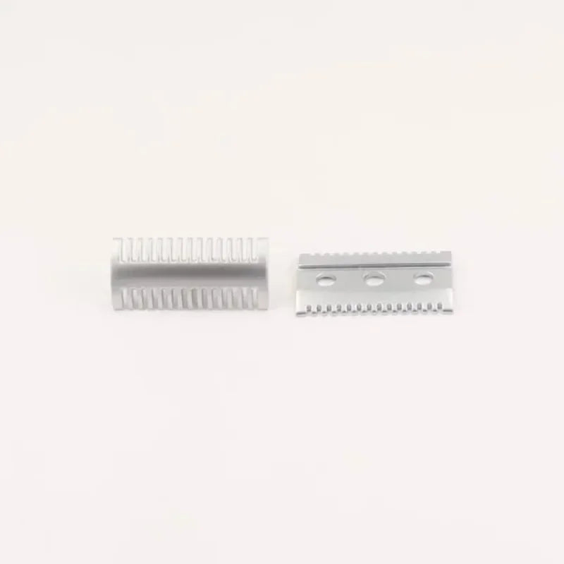 2026 Yaqi Flash Sale Matte Chrome Men's Safety Razor Head for Shaving - Durable Mellon Handle Shaving Razors Accessory Peaceful Pleasures Health and Wellness
