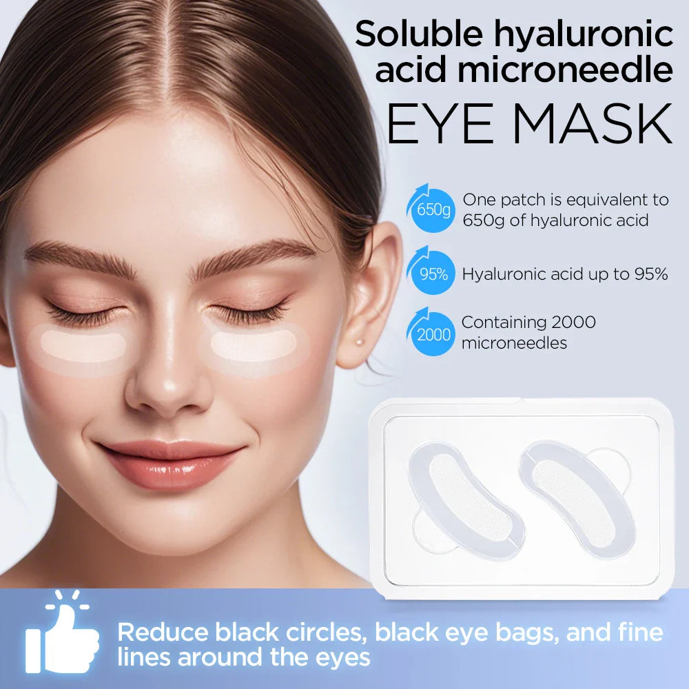 Ms.Dear Microneedle Eye Patches – Hyaluronic Acid & Collagen