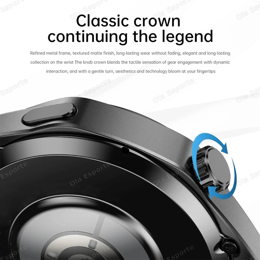 2026 New Watch Bluetooth Call Smart Watches Men GPS Tracking Sports Fitness IP68 Waterproof 1.52 inch AMOLED Smartwatch ManHT30 Peaceful Pleasures Health and Wellness