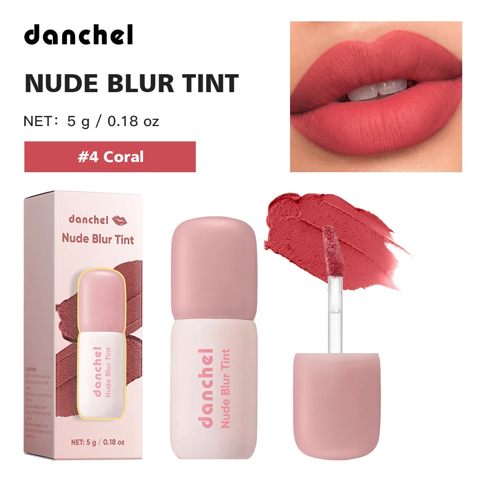 Nude Blur Tint Smudge‑proof Visibly Smooths Lip Lines Airy Matte Texture Lip gloss Wide Range of Shades 2-in 1 Lip & Cheek Tint Peaceful Pleasures Health and Wellness Coral