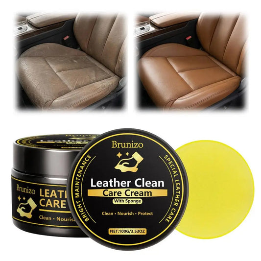 Bestselling Car Interior Leather Cleaning&Maintenance Set Deep Spray for Rejuvenating Softness Multifunctional Leather Cleaning Peaceful Pleasures Health and Wellness