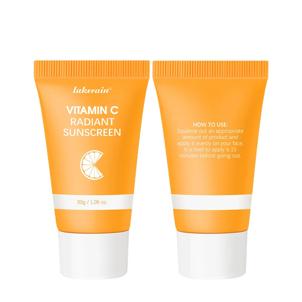 SPF 30 Face Cream Face Primer Vitamin C Moisturizer Protects Skin From UV Rays Sun Cream Hydrating Brightens Makeup Peaceful Pleasures Health and Wellness 2pcs