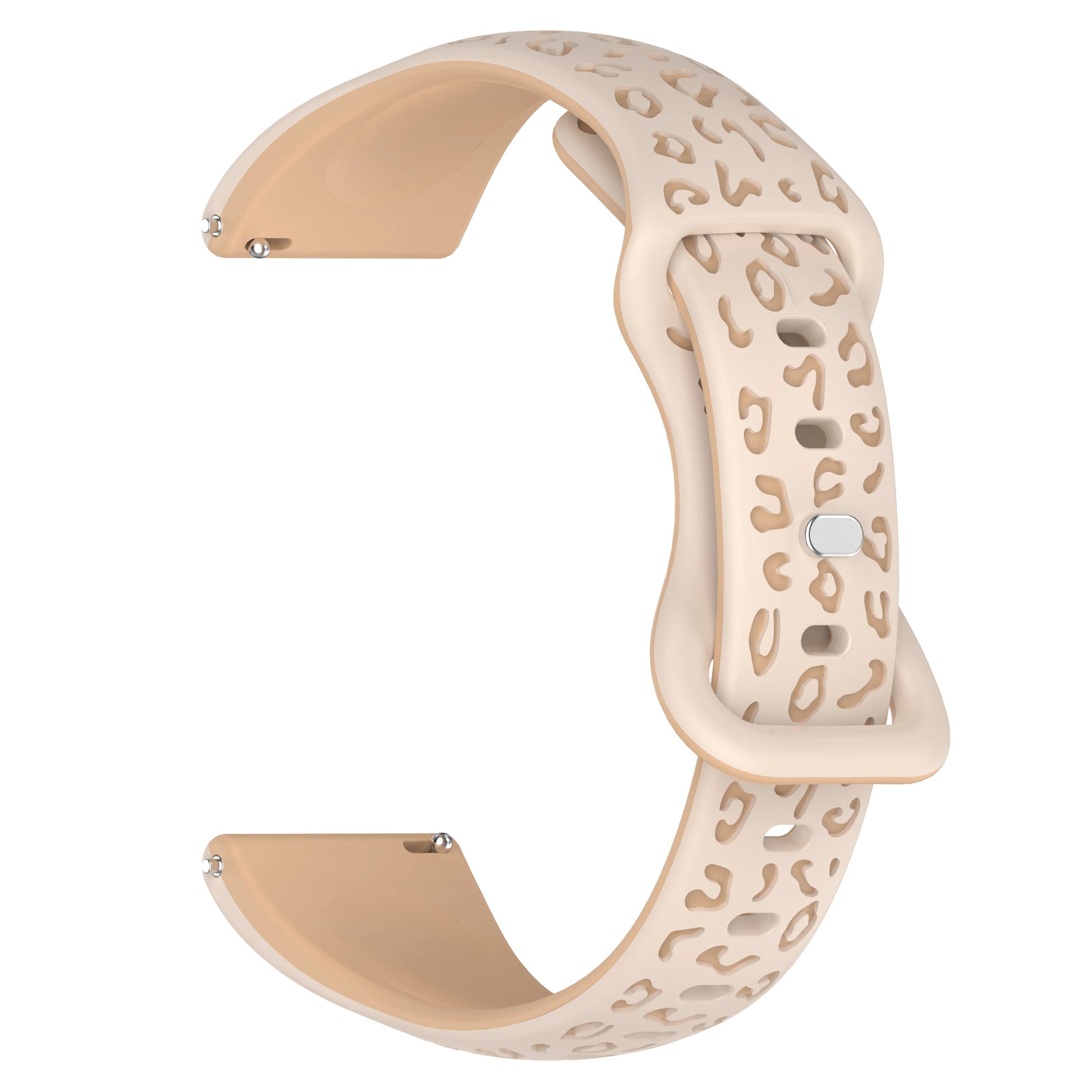 Silicone Leopard Watch Band 16/18/20/22mm – Amazfit, Huawei, Xiaomi Peaceful Pleasures Health and Wellness Starlight 22mm