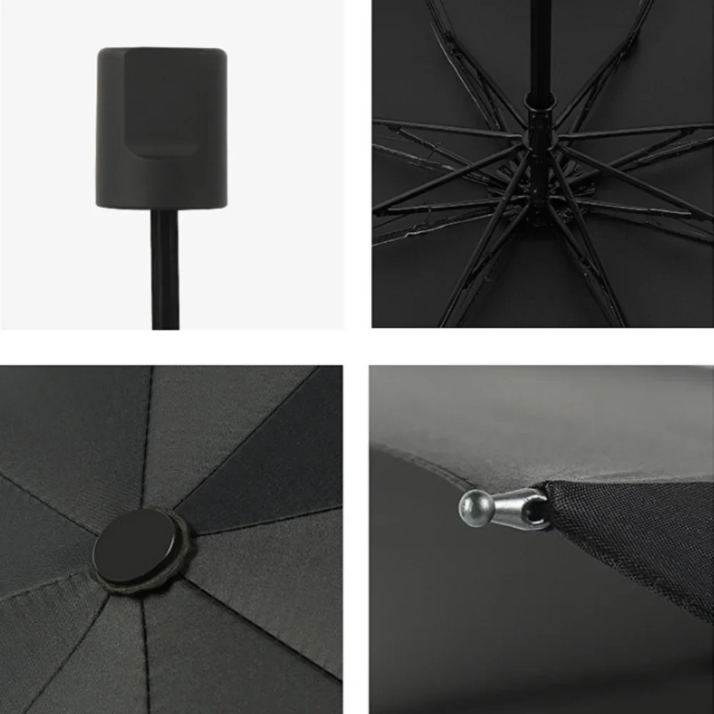 Windproof Travel Umbrella – Compact UV Protection Folding