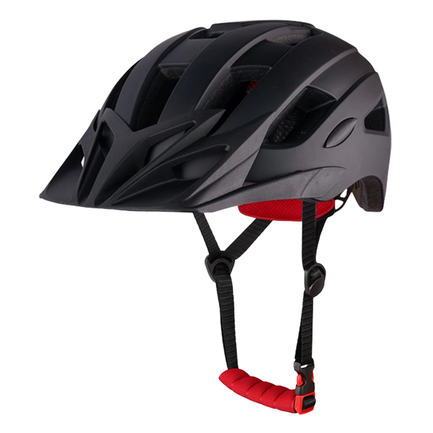 Multi-Sport Helmets with Warning Taillights Adjustable Bicycle Helmet Outdoor Bicycle Headgear for Different Aesthetics Peaceful Pleasures Health and Wellness Black