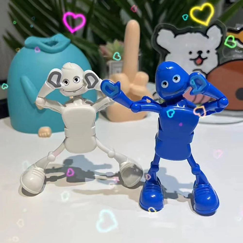 Wind-Up Dancing Robot Toy – Battery-Free Desk & Party Gift