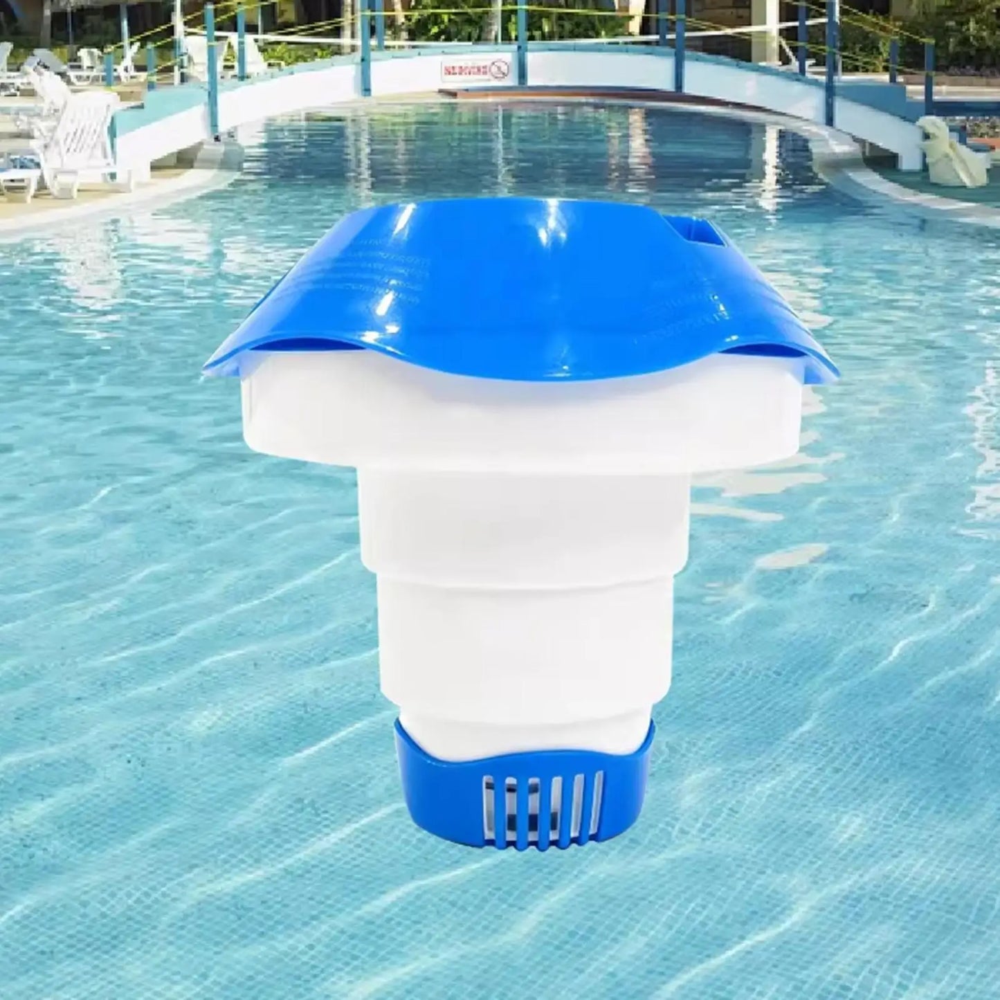 Adjustable Floating Chlorine Dispenser – Pool, Spa & Hot Tub