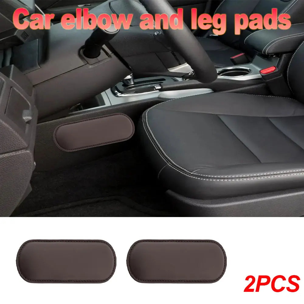 Car Knee & Thigh Cushion – Memory Foam Leather Interior Pad