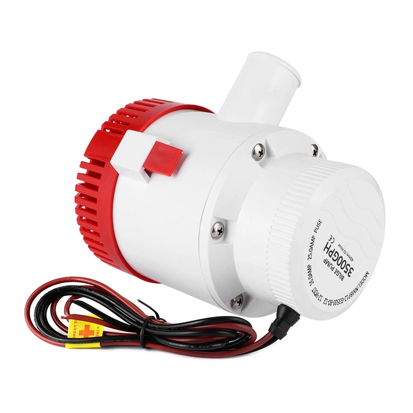 3500GPH 12V Professional Submersible Bilge Pump Marine Boat Yacht