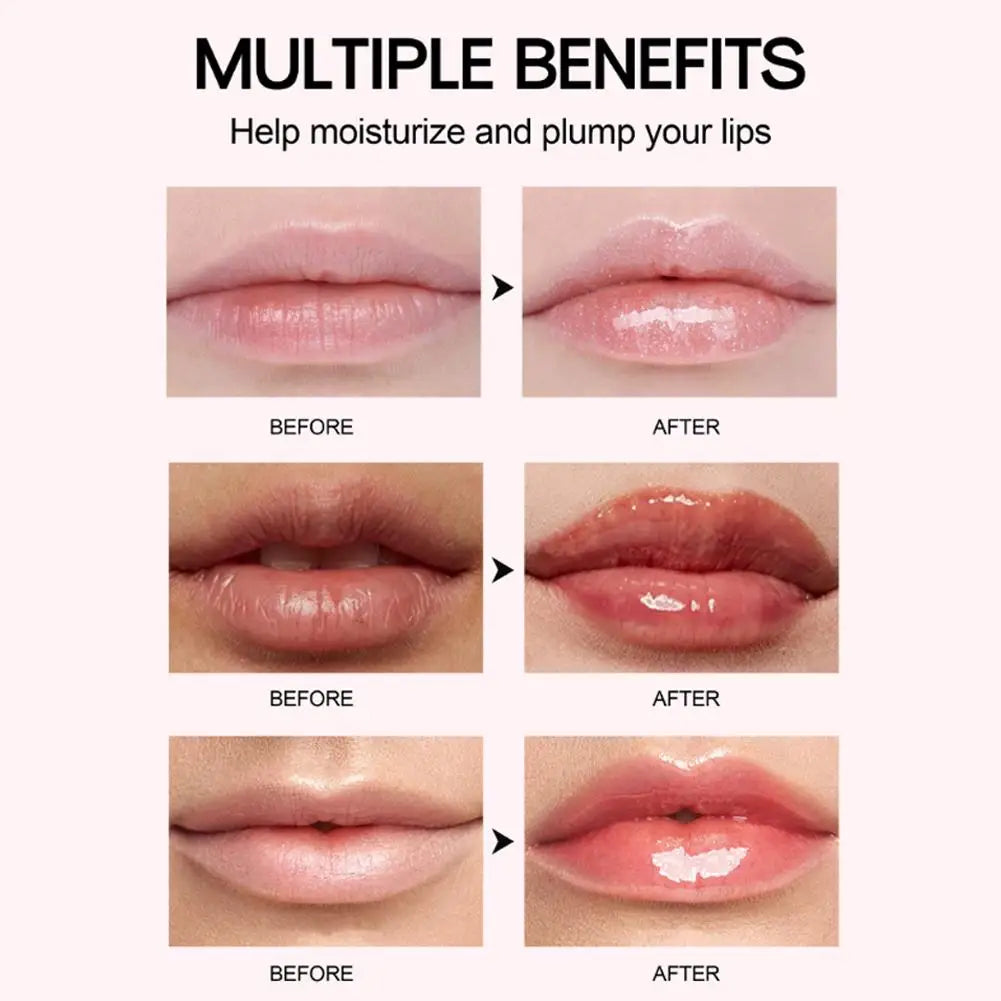 Original Brand Fade Lip Lines Lip Plumping Booster Moisturizing Plumping Lip Gloss Waterproof Lasting Smooth Non-sticky Lip Blam Peaceful Pleasures Health and Wellness
