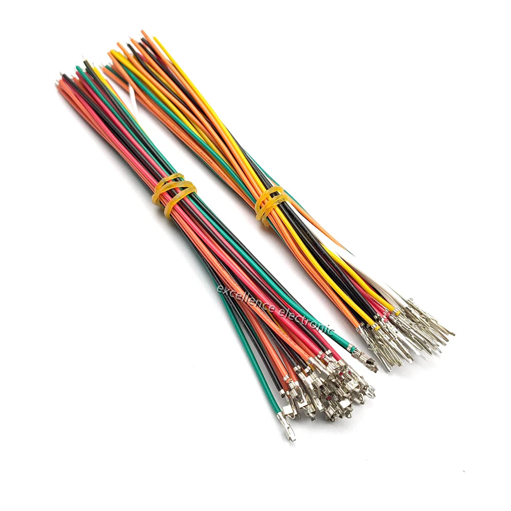 JST SM 2.54mm Male & Female Connector Kit with 22AWG Pre-Crimped Wire SM2.54 2/3/4/5/6 Pin Housing Adapter Cable Connector Peaceful Pleasures Health and Wellness