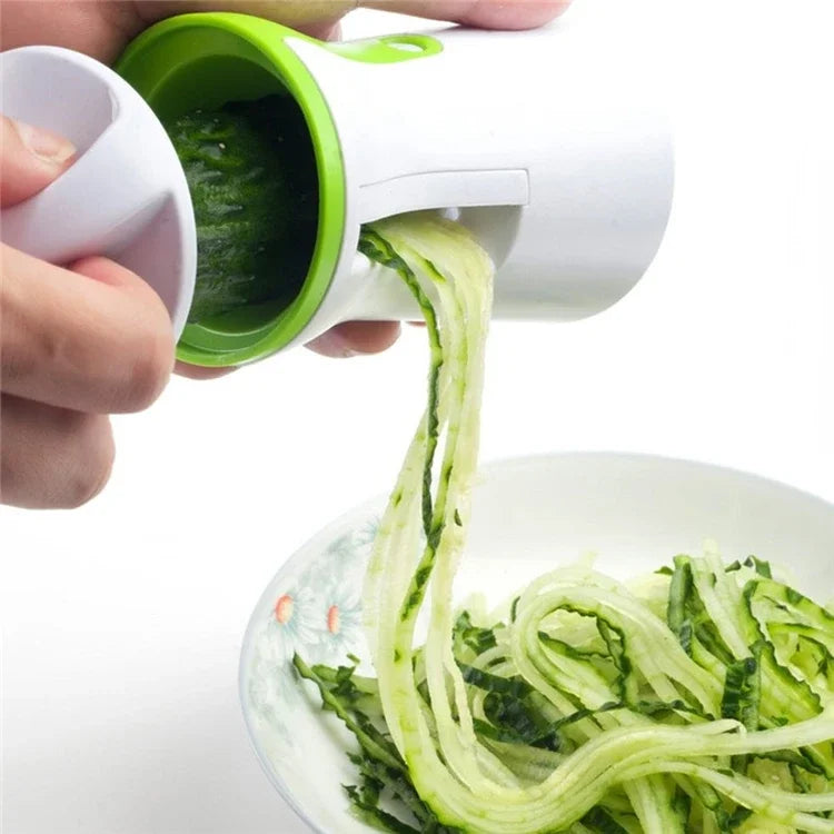 3-in-1 Vegetable Spiralizer – Stainless Steel Veggie Pasta Maker