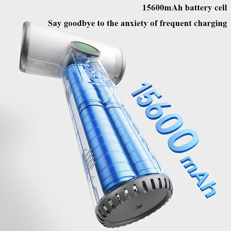 URGGU Cordless Hair Dryer USB Rechargeable 15600mAh Portable