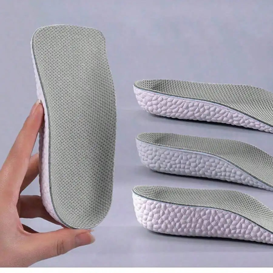 Invisible Height Increasing Insoles – Breathable, Unisex Lift