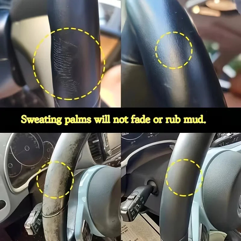 Black Gloss Plastic Polish Paste – Car Interior & Steering Wheel