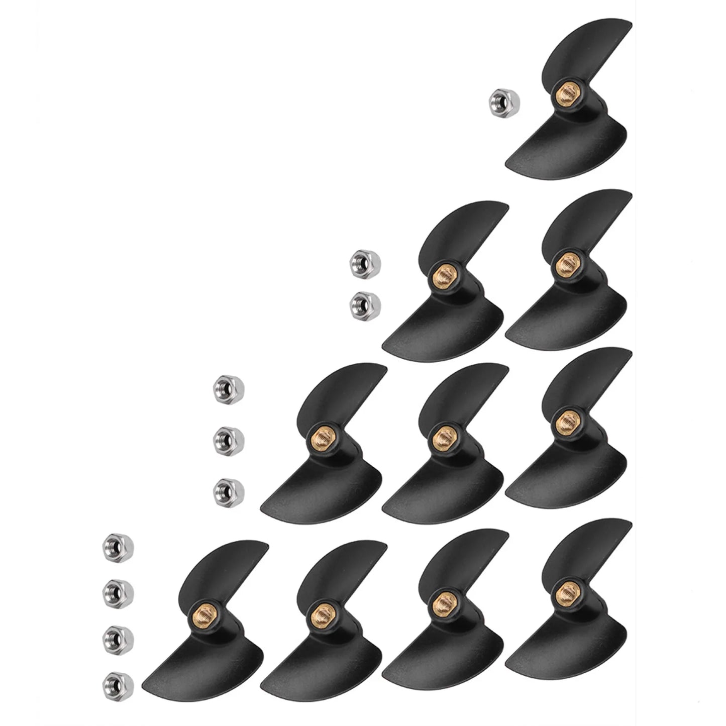 Model Boat Propeller Brushless Remote Control Tail Spare Part FT009 RC