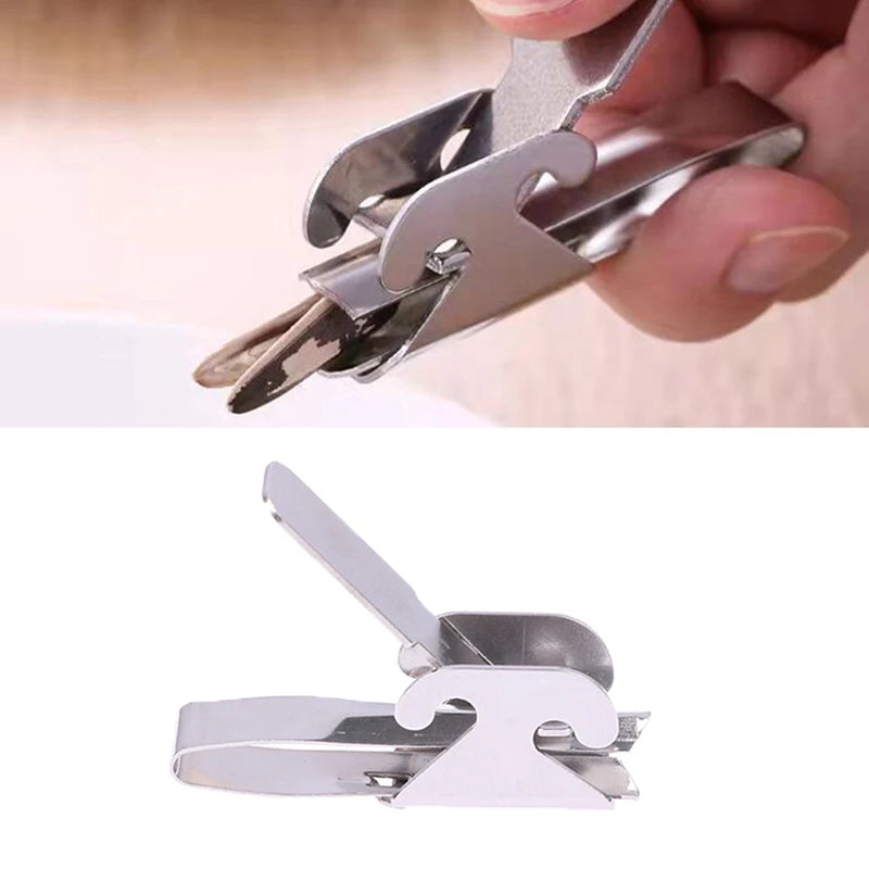 Stainless Steel Seed Peeler & Nut Sheller Tool | Dual Chuck