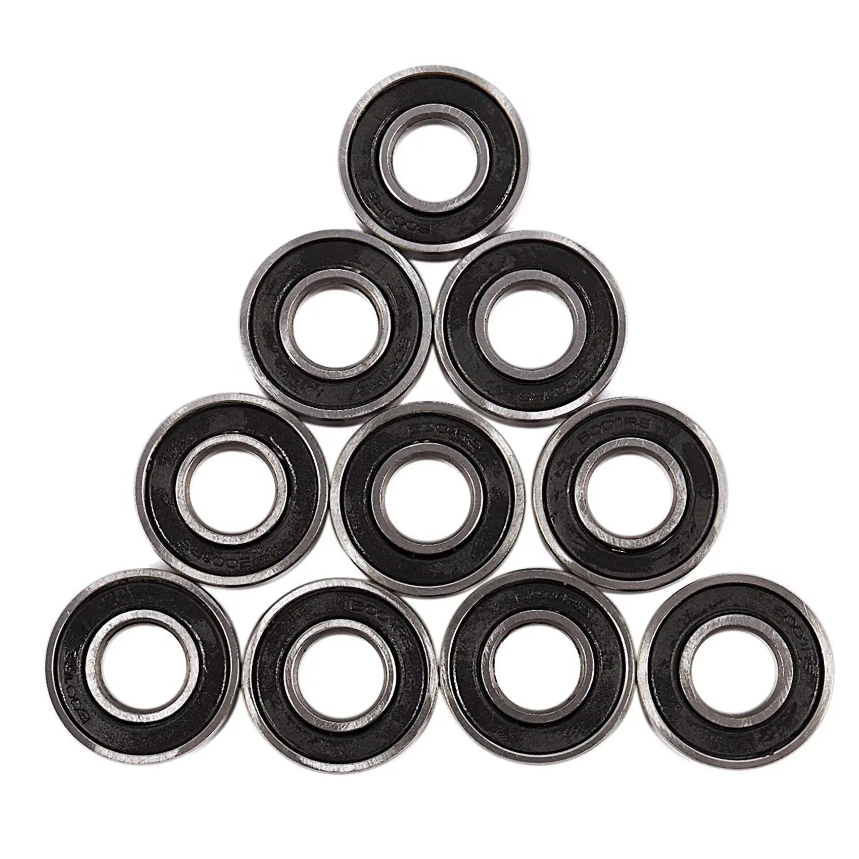 A36T-6001RS Deep Groove Ball Bearing 28 X 12 X 8 Mm 30 Pieces, Silver & Black Peaceful Pleasures Health and Wellness