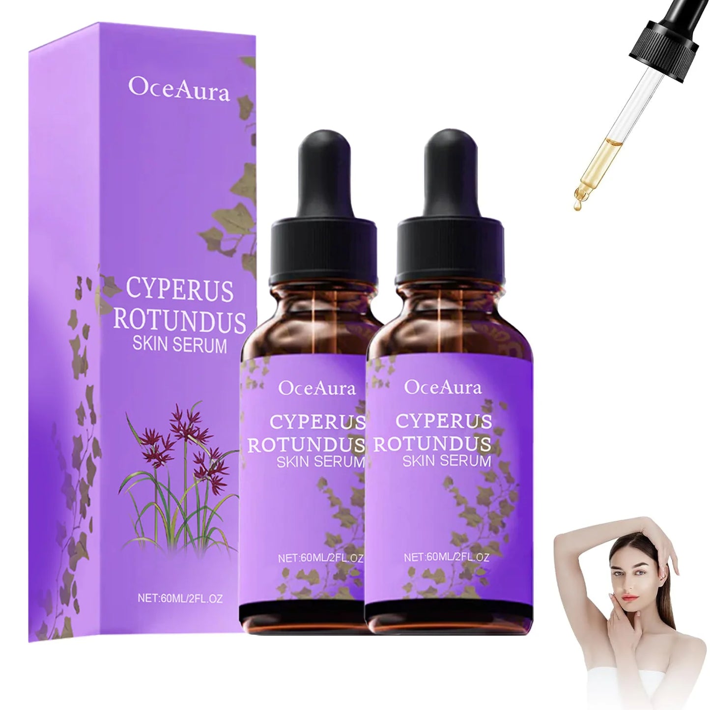 Jaysuing Cyperus Rotundus Hair Growth Inhibitor Serum 60ml