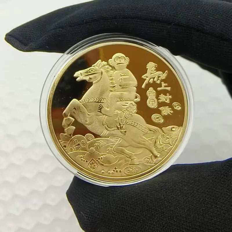 2026 Chinese New Year Horse Lucky Coin | 40mm Metal Collectible