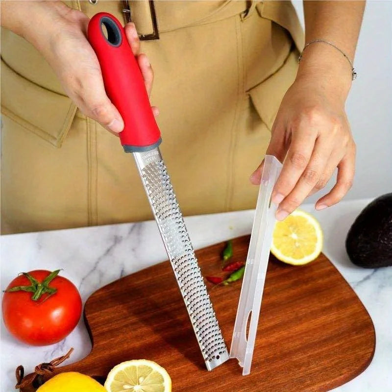 Citrus Lemon Zester & Cheese Grater-Parmesan Cheese, Lemon, Ginger, Garlic, Nutmeg, Chocolate, Vegetables, Fruits, kitchen tools Peaceful Pleasures Health and Wellness