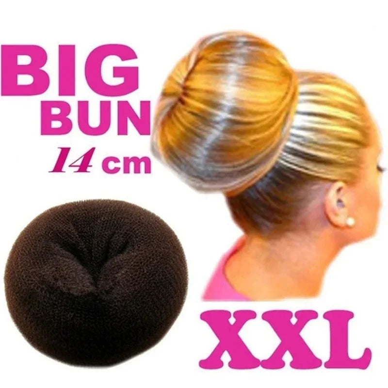 Large Fluffy Ball Donut Princess Hairstyle Headwear Personalized