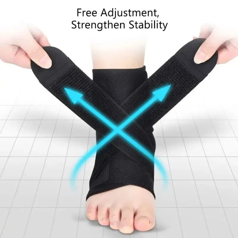 Breathable Ankle Brace Support Sleeve | Multi-Sport Protector Ankle Brace Support Peaceful Pleasures Health and Wellness
