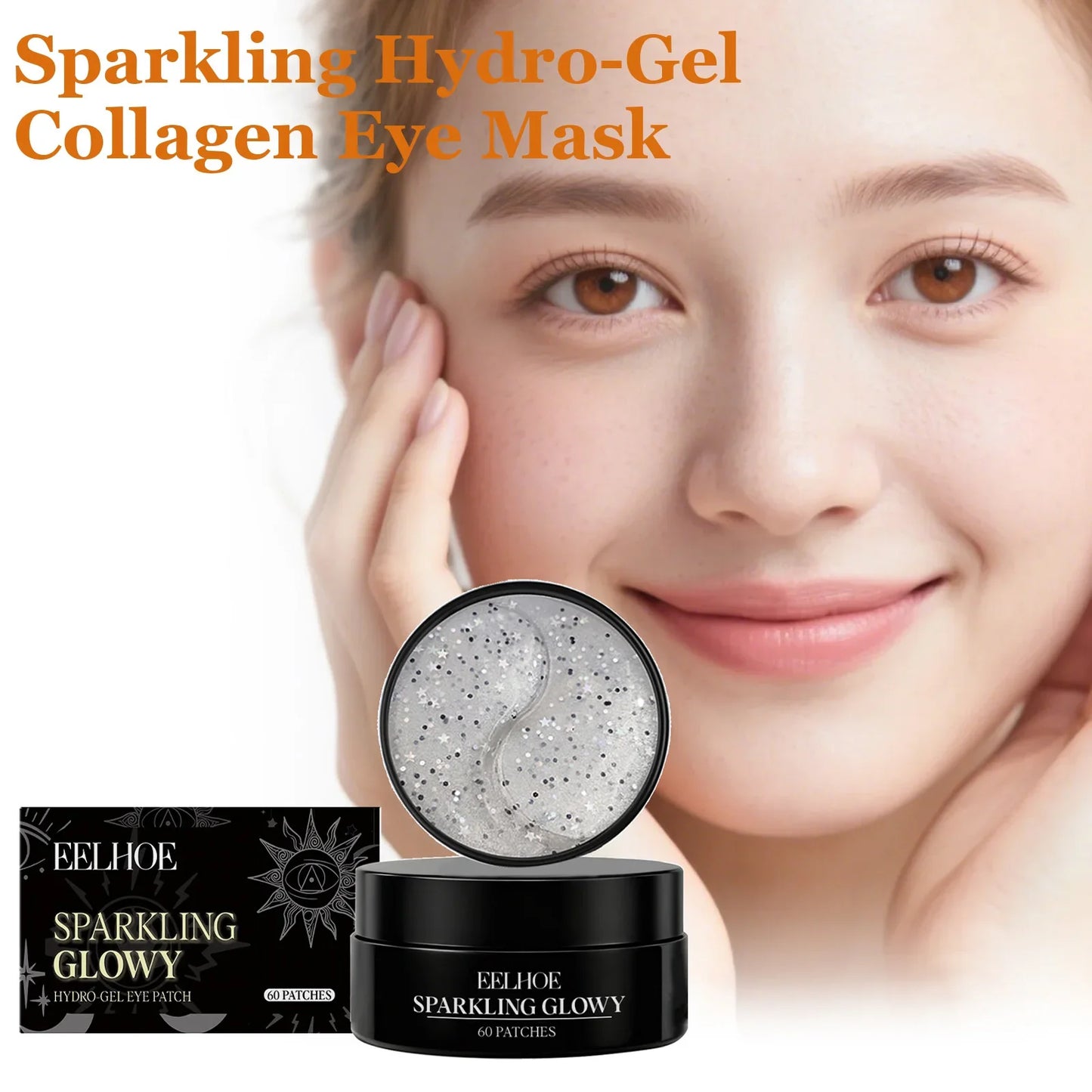 EELHOE Collagen Hydrogel Eye Patches 60 Pairs – Dark Circles