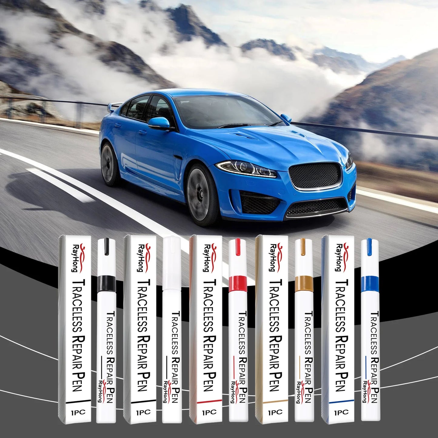 RayHong Car Paint Touch-Up Pen – Scratch Repair, Multi-Color