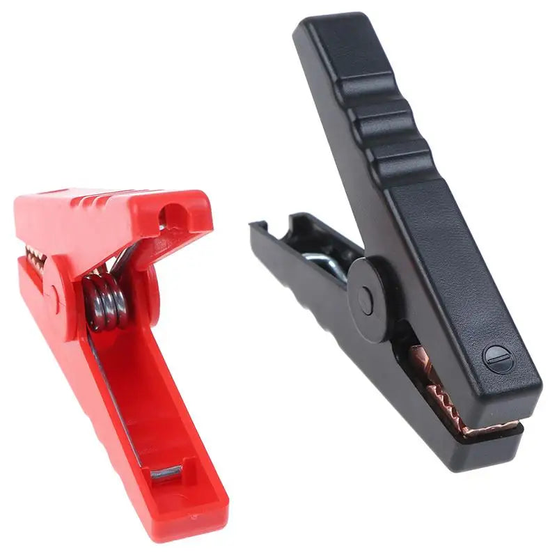 100A Insulated Alligator Clips – Car Battery Clamp Set (2pcs)