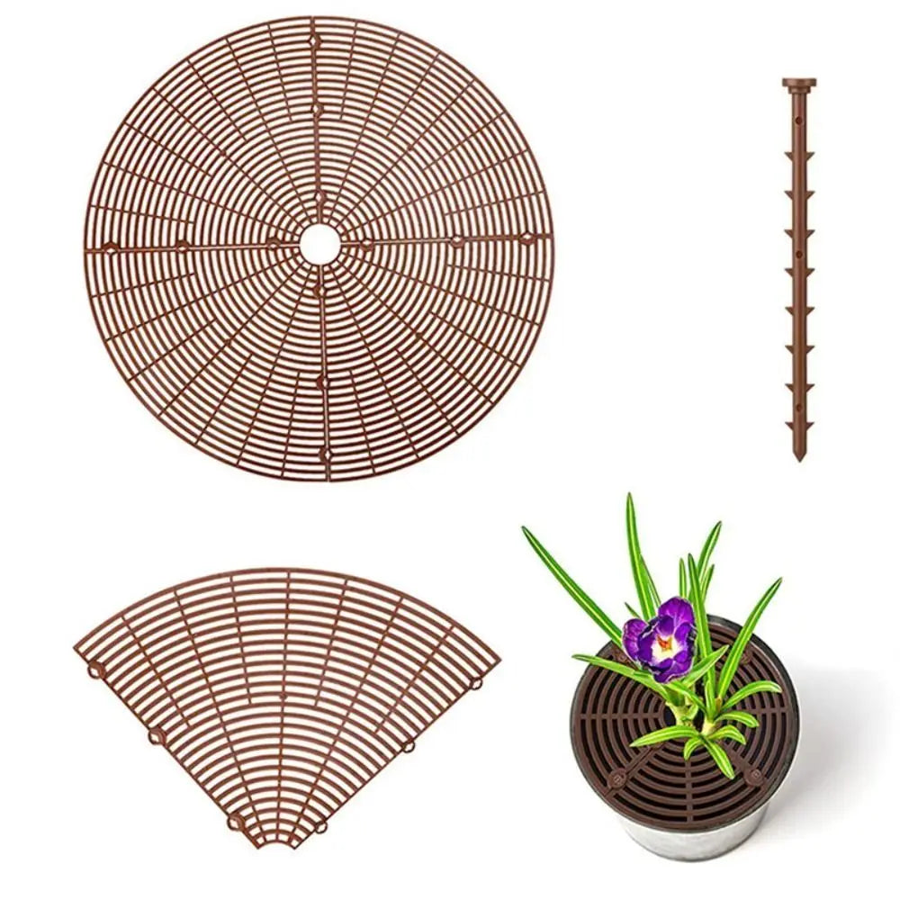 Cuttable Plant Pot Soil Guard Cover – Round & Square Pots