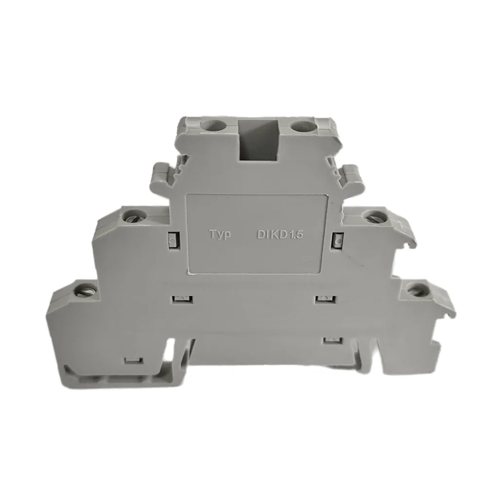 10pcs DIKD-1.5 UK Three-layer Wiring Terminal DIKD1.5 Sensor Terminal 0.2-2.5mm² Wire Rail Type Screw Terminal Block Peaceful Pleasures Health and Wellness