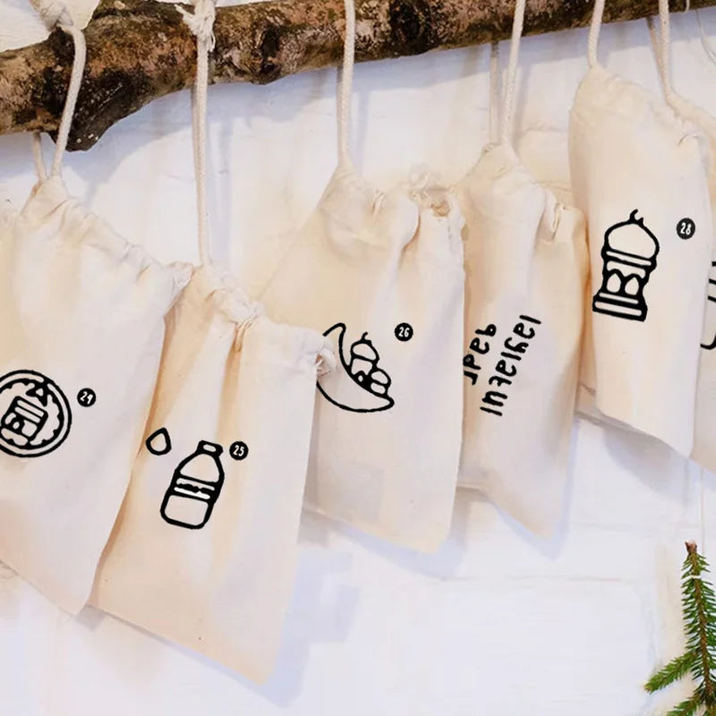 30-Day Ramadan Countdown Advent Calendar Bags | Eid Gift