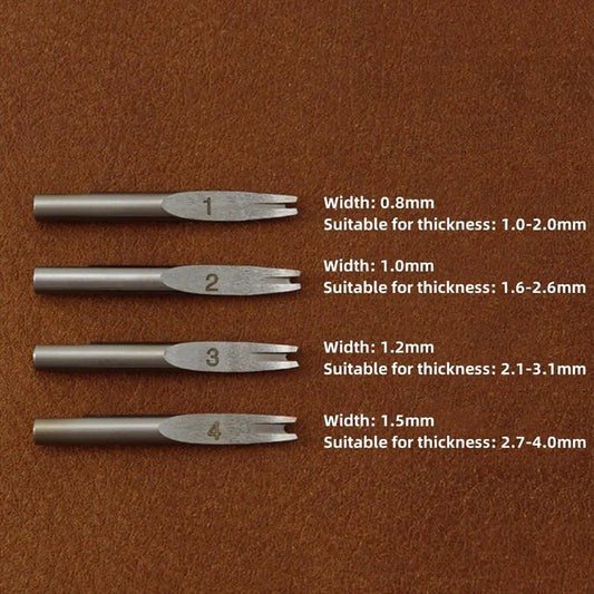 *ABDH 6 in 1 Leather Groover Tool, with Adjustable Stitching Groover, Leather Carving Cutting Tools, Leather Working Tools Peaceful Pleasures Health and Wellness NONE