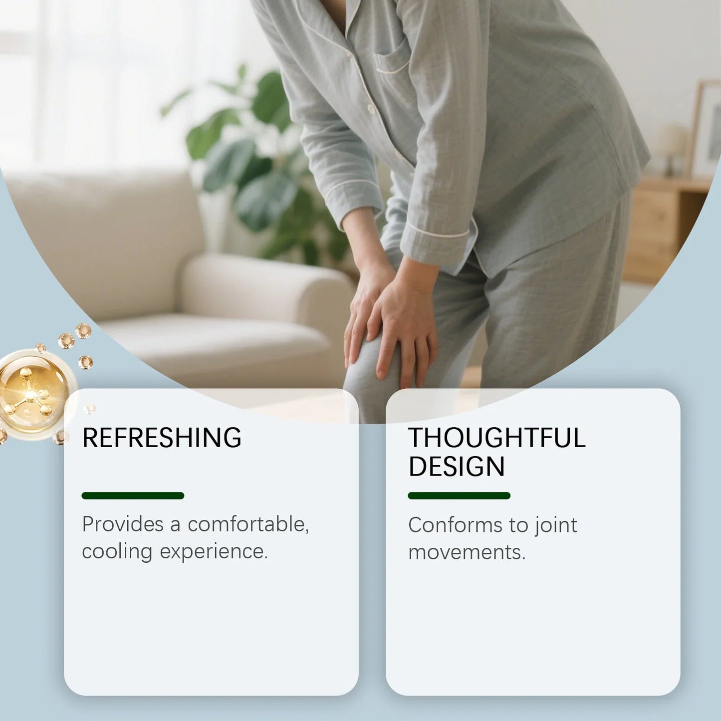 Thin Breathable Body Care Patch – Joints, Knees & Waist