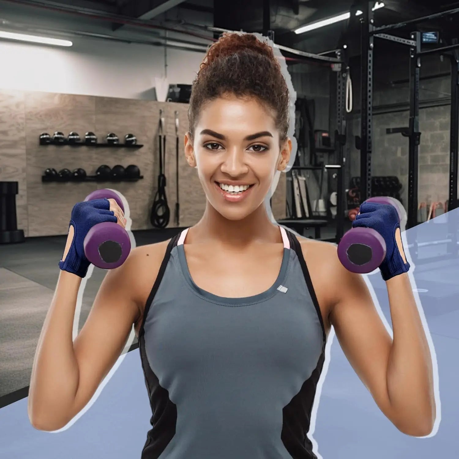 Non Slip Yoga Gloves for Women Fingerless Pilates Gloves for Gym Exercise Fitness Workout,Yoga gloves Peaceful Pleasures Health and Wellness