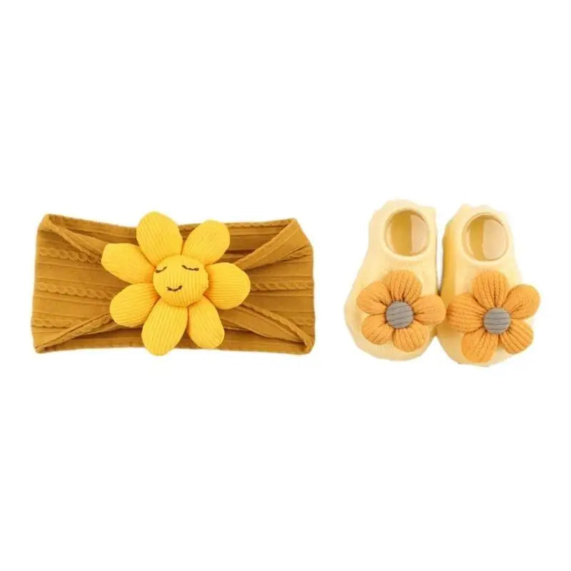 Baby Nylon Headband & Sock Set | Infant Ages 0–1 Year