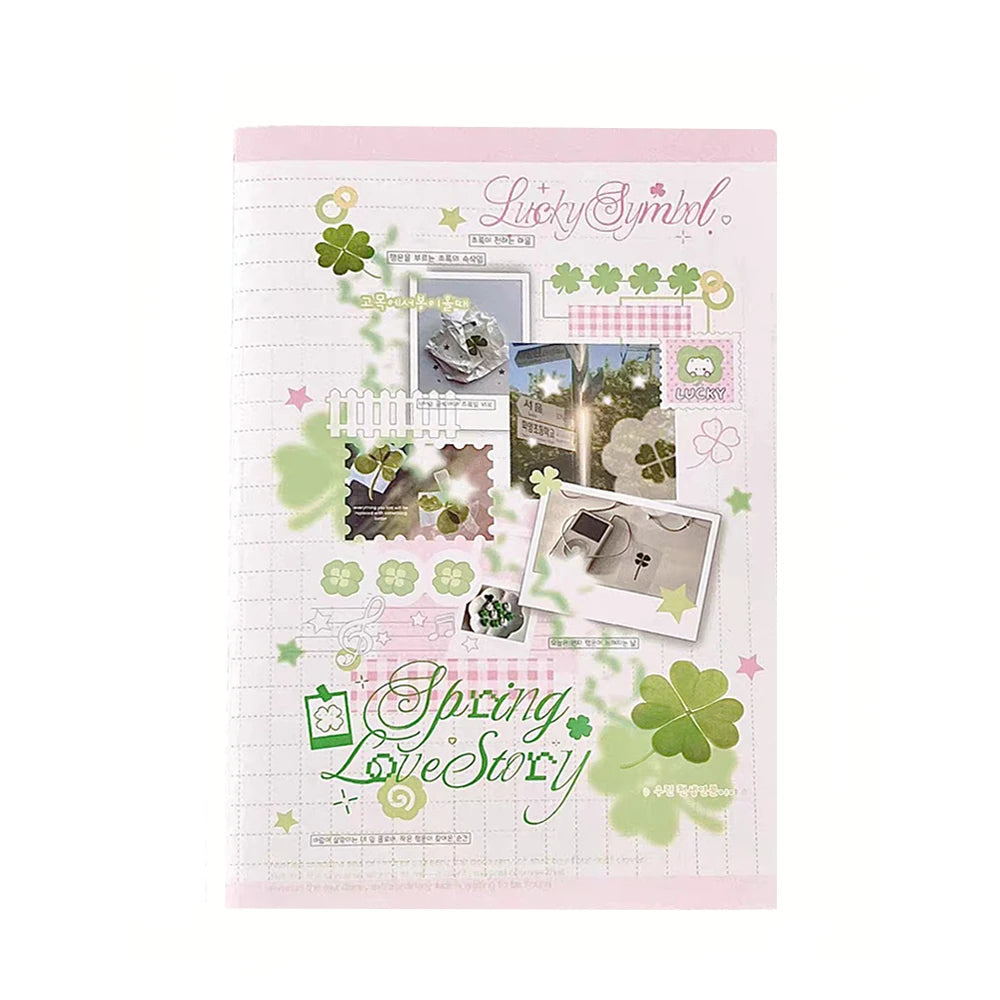 Clover Story Series A5 Car Notebook Appearance Ins Fresh Student