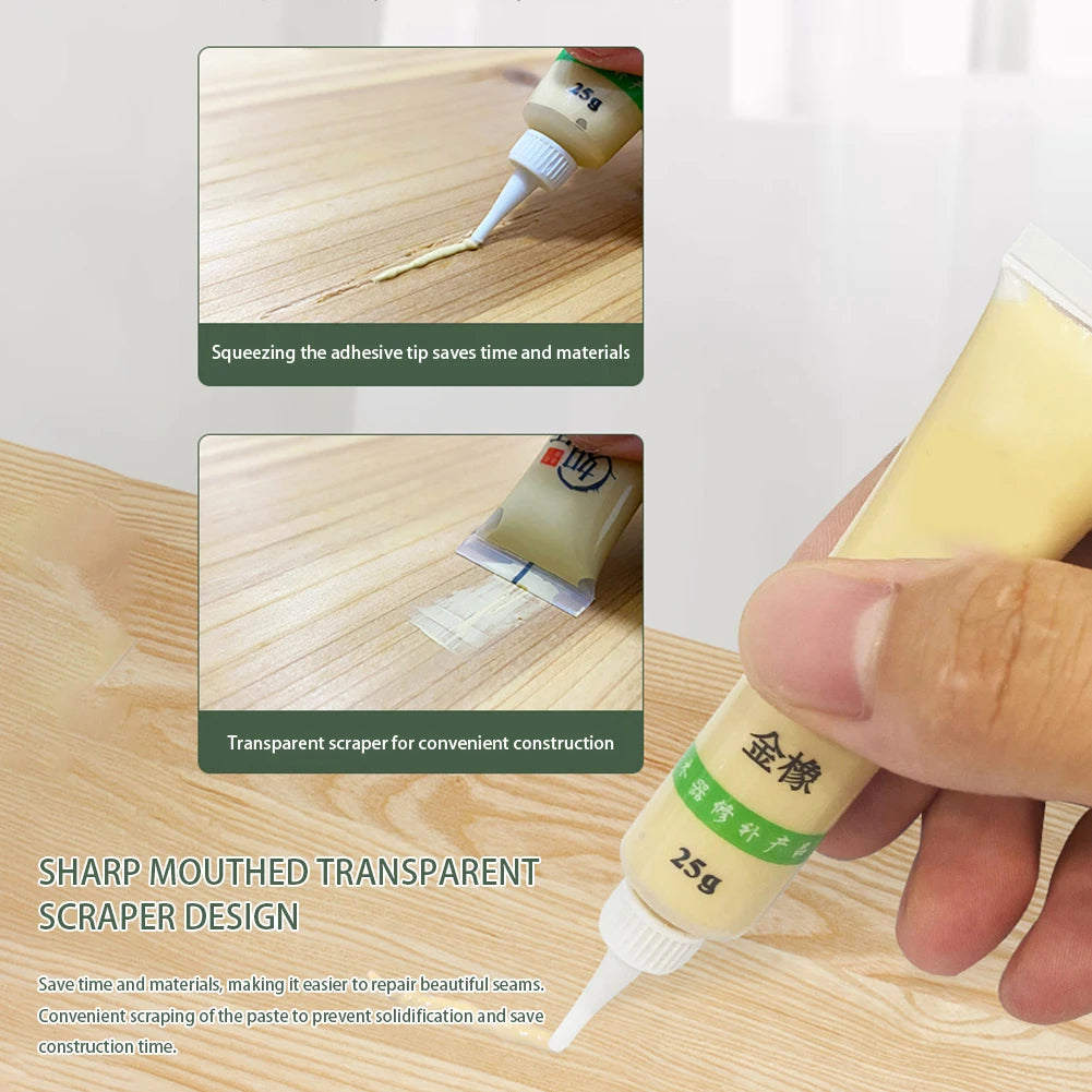 25g Wood Furniture Repair Fillers,Repairing Paste For Furniture,Hardwood Floor Repairing Kit,Floor Discoloration Repairing Paste Peaceful Pleasures Health and Wellness