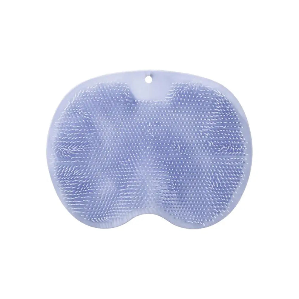 Non-Slip Shower Foot Scrubber Mat with Massage Bristles