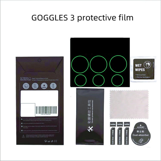 Suitable for DJI Avata 2 Lens Protective Film Sensor Protective Film For Goggles 3 Anti-Scratch Shockproof Lens Protective Films Peaceful Pleasures Health and Wellness